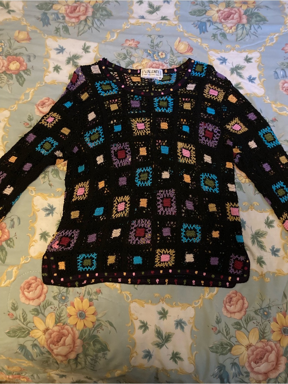 Multicolor Crochet Top